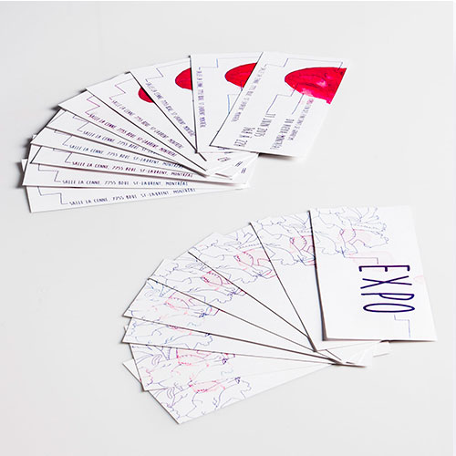Cartons invitation EXPO