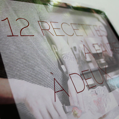 Couverture livre recette
