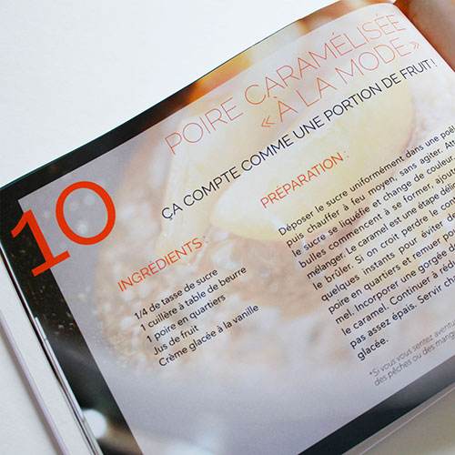 Poires caramilisés à la mode